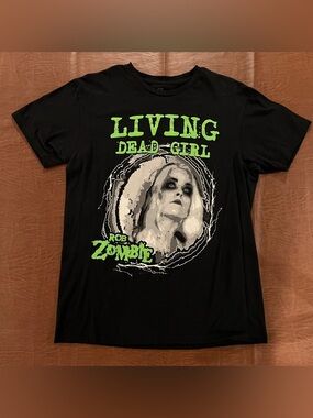 Rob Zombie Living Dead Girl Band Shirt - Size Large (Fit Medium)